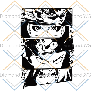 Anime Heroes Svg SVG170222044