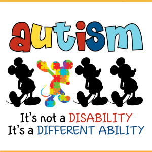 Autism Is A Different Ability SVG PNG Files