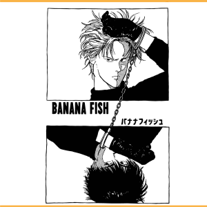 Banana Fish SVG PNG Files, Anime Svg