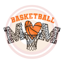 Basketball Mom Digital Download File, Leopard Patterns Svg
