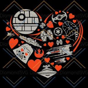 Darth Vader Star Wars Valentine s Day Svg SVG220122021