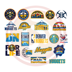 Denver Nuggets Sport Bundle Digital Download File, NBA Svg