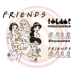 Disney Princess Friends Bundle Digital Download File