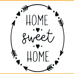 Home Sweet Home SVG PNG Files, Farmhouse Svg