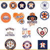 Houston Astros Logo Sport Bundle SVG PNG Files