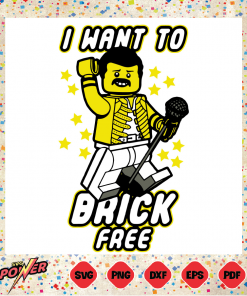 I Want To Brick Free Svg Instant Download, Queen SVG
