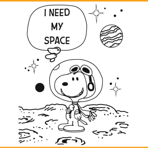 I need my Space Snoopy SVG PNG Files, Peanuts Svg