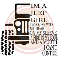 Jeep Girls Digital Download File, Control Svg