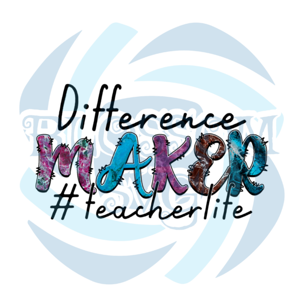 Difference Maker Teacher Life PNG CF010422003