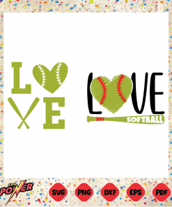 Softball Lover Svg Instant Download, Sport Svg