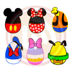 Mickey Friends Easter Eggs Bundle Digital Download File