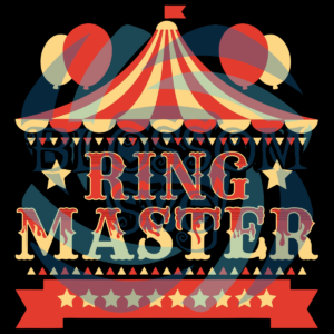 Ringmaster Circus Birthday Digital Vector Files