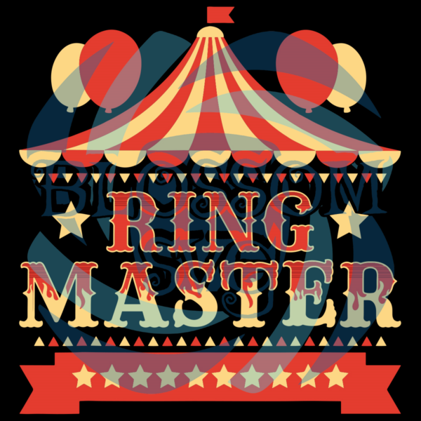Ringmaster Circus Birthday Digital Vector Files