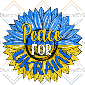 Peace for Ukraine Svg SVG130322017