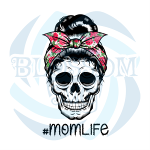 Skull Mom Momlife PNG CF210322010