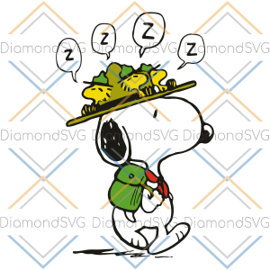 Snoopy Woodstock Camping Svg SVG110122003