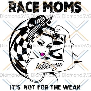 Strong Race Moms Tattoo Racing Svg TB030322023