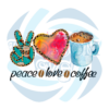 Peace Love Coffee PNG CF040422012
