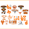 Texas Longhorns Designs Bundle SVG PNG Files