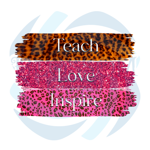 Leopard Teach Love Inspire PNG CF080322007