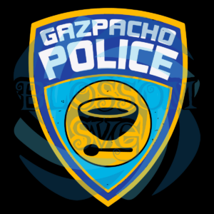 Gazpacho Police Cold Vegetable Soup Svg SVG150222026
