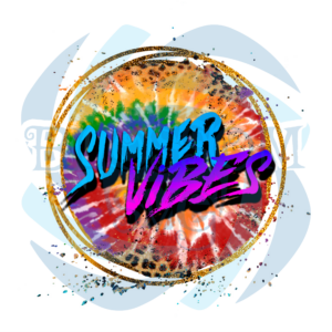 Summer Vibes Circle PNG CF040322043