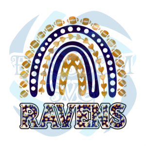 Rainbow Baltimore Ravens PNG CF210322021