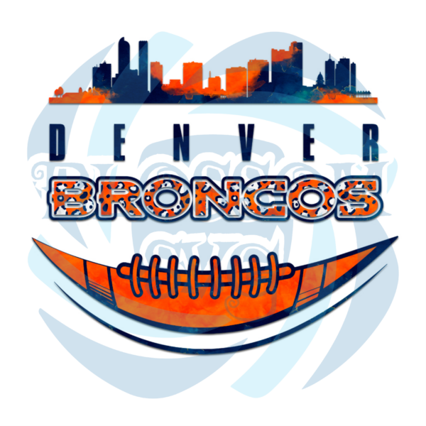 Skyline Denver Broncos PNG CF240322004