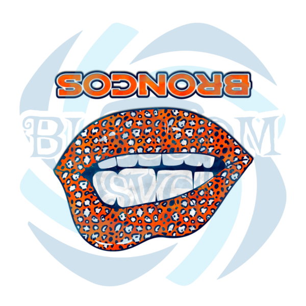Sexy Lips Denver Broncos PNG CF240322005