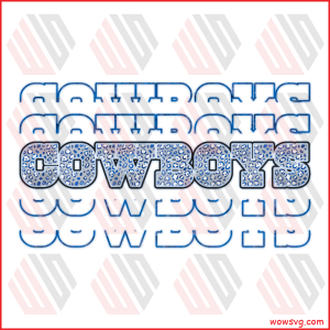 Cowboys Leopard Pattern PNG CF040322005
