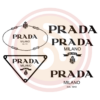 Prada Brand Logo Bundle Digital Download File, Branding Svg