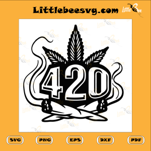 420 Weed Cutting File, Marijuana Svg, Cannabis Svg