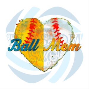 Ball Mom Heart PNG CF290322016
