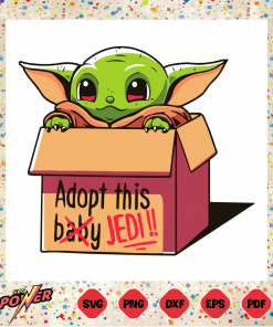 Adopt This Jedi Svg Instant Download, Star Wars Svg