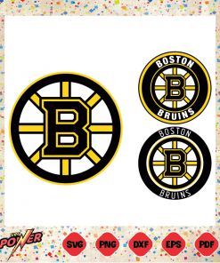 Boston Bruins Logo Bundle Svg Instant Download