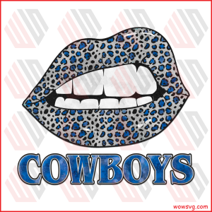 Cheetah Lips Cowboys PNG CF040322003