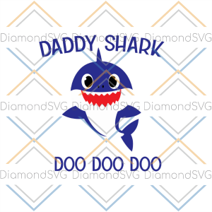 Cute Daddy Shark Father s Day SVG CL220422002