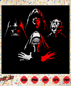 Darth Vader And Friend Svg Instant Download, Star Wars Svg