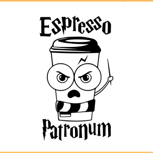 Espresso Patronum Funny Harry Potter SVG PNG Files