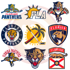 Florida Panthers Hockey Bundle Digital Download File, NHL Svg