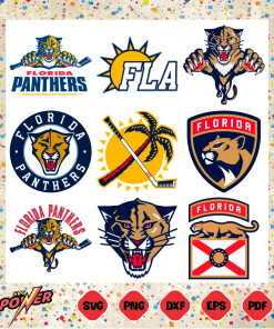 Florida Panthers Hockey Team Bundle Svg Instant Download