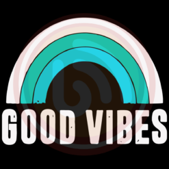 Distressed Good Vibes Digital Download File, Quotes Svg
