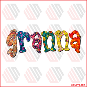 Granna Flower Pattern PNG CF180322007
