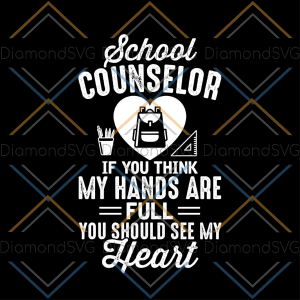 If You Think My Hands Are Full You Should See My Heart SVG CL220422039