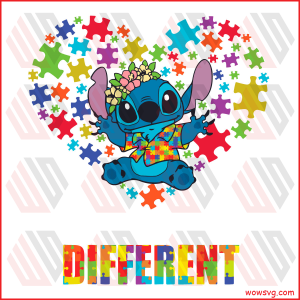 It's Ok To Be Different Autism Cricut Svg