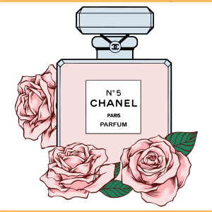 Its Chanel Paris Parfum SVG PNG Files, Brand Svg