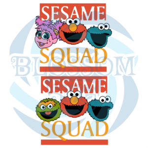 2 Files Of Sesame Squad SVG WB050522006