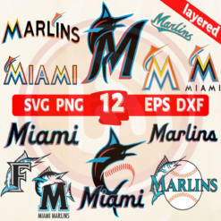 Miami Marlins MLB Bundle Digital Download File
