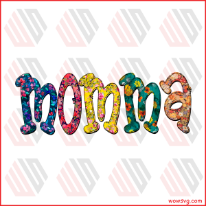 Momma Flower Pattern PNG CF180322011