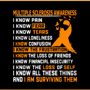 Multiple Sclerosis Awareness SVG PNG Files